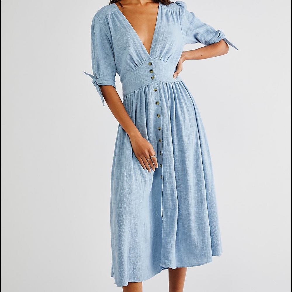 Free People Love of my Life Midi Dress